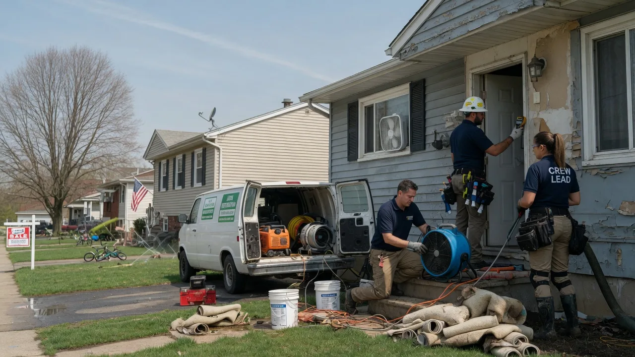 Flood Cleanup in Grand Ledge, MI near me